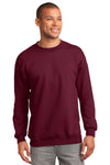 Port & Company® - TALL Essential Fleece Crewneck Sweatshirt with Greif Printed Logo - Men's