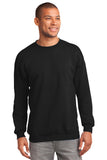 Port & Company® - TALL Essential Fleece Crewneck Sweatshirt with Greif Printed Logo - Men's