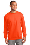 Port & Company® - TALL Essential Fleece Crewneck Sweatshirt with Greif Printed Logo - Men's
