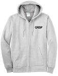 Port & Company® - TALL Essential Fleece Full-Zip Hooded Sweatshirt with Greif Logo - Men's