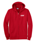 Zero Harm - Essential Fleece Full-Zip Hooded Sweatshirt