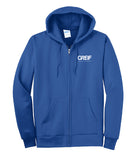 Zero Harm - Essential Fleece Full-Zip Hooded Sweatshirt
