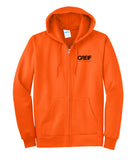 Zero Harm - Essential Fleece Full-Zip Hooded Sweatshirt
