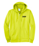 Zero Harm - Essential Fleece Full-Zip Hooded Sweatshirt