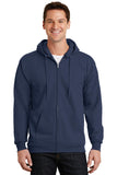 Port & Company® - Essential Fleece Full-Zip Hooded Sweatshirt with Greif Logo - Men's