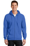 Port & Company® - Essential Fleece Full-Zip Hooded Sweatshirt with Greif Logo - Men's