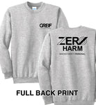 Zero Harm - Essential Fleece Crewneck Sweatshirt