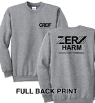 Zero Harm - Essential Fleece Crewneck Sweatshirt