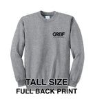 Zero Harm - TALL Essential Fleece Crewneck Sweatshirt