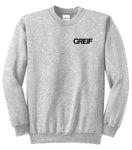 Port & Company® - TALL Essential Fleece Crewneck Sweatshirt with Greif Printed Logo - Men's