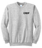 Port & Company® - TALL Essential Fleece Crewneck Sweatshirt with Greif Printed Logo - Men's