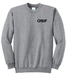 Port & Company® - TALL Essential Fleece Crewneck Sweatshirt with Greif Printed Logo - Men's