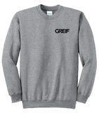 Port & Company® - Essential Fleece Crewneck Sweatshirt with Greif Logo - Men's