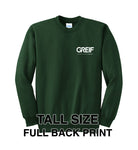 Zero Harm - TALL Essential Fleece Crewneck Sweatshirt