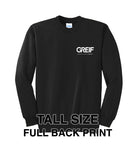 Zero Harm - TALL Essential Fleece Crewneck Sweatshirt
