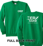 Zero Harm - Essential Fleece Crewneck Sweatshirt