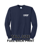 Zero Harm - TALL Essential Fleece Crewneck Sweatshirt