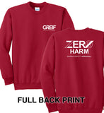 Zero Harm - Essential Fleece Crewneck Sweatshirt