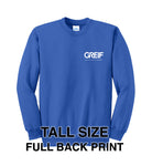 Zero Harm - TALL Essential Fleece Crewneck Sweatshirt