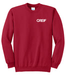 Port & Company® - Essential Fleece Crewneck Sweatshirt with Greif Logo - Men's