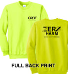 Zero Harm - Essential Fleece Crewneck Sweatshirt