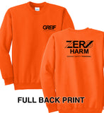 Zero Harm - Essential Fleece Crewneck Sweatshirt