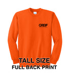 Zero Harm - TALL Essential Fleece Crewneck Sweatshirt