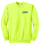 Port & Company® - Essential Fleece Crewneck Sweatshirt with Greif Logo - Men's