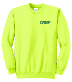 Port & Company® - Essential Fleece Crewneck Sweatshirt with Greif Logo - Men's