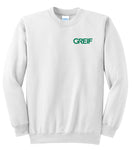 Port & Company® - Essential Fleece Crewneck Sweatshirt with Greif Logo - Men's