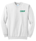 Port & Company® - Essential Fleece Crewneck Sweatshirt with Greif Logo - Men's