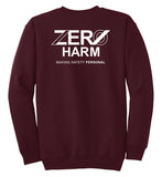 Zero Harm - TALL Essential Fleece Crewneck Sweatshirt