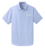 Port Authority® - Short Sleeve SuperPro™ Oxford Shirt - Men's