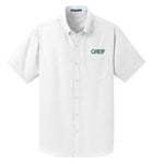 Port Authority® - Short Sleeve SuperPro™ Oxford Shirt - Men's