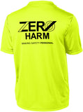 Zero Harm - TALL Performance T-Shirt