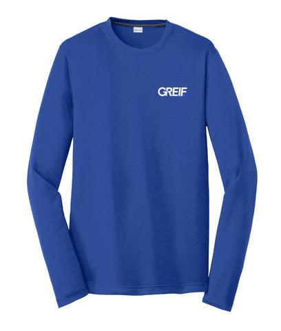 Sport-Tek® - 4.7 oz Poly Competitor™ COTTON TOUCH™ LONG-SLEEVE Tee - Men's
