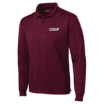 Sport-Tek® - Micropique Sport-Wick® Polo LONG-SLEEVE with Greif Embroidery Logo - Men's