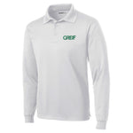 Sport-Tek® - Micropique Sport-Wick® Polo LONG-SLEEVE with Greif Embroidery Logo - Men's