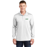 Sport-Tek® - Micropique Sport-Wick® Polo LONG-SLEEVE with Greif Embroidery Logo - Men's