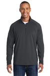 Sport-Tek® - Sport-Wick® Stretch 1/2-Zip Pullover with Greif Embroidery Logo - Men's