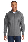 Sport-Tek® - Sport-Wick® Stretch 1/2-Zip Pullover with Greif Embroidery Logo - Men's