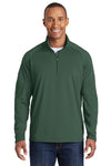 Sport-Tek® - Sport-Wick® Stretch 1/2-Zip Pullover with Greif Embroidery Logo - Men's