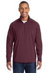Sport-Tek® - Sport-Wick® Stretch 1/2-Zip Pullover with Greif Embroidery Logo - Men's