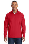 Sport-Tek® - Sport-Wick® Stretch 1/2-Zip Pullover with Greif Embroidery Logo - Men's