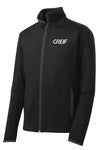 Sport-Tek® - Sport-Wick® Stretch Contrast Full-Zip Jacket with Greif Logo - Men's
