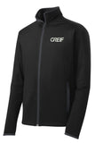 Sport-Tek® - Sport-Wick® Stretch Contrast Full-Zip Jacket with Greif Logo - Men's