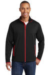 Sport-Tek® - Sport-Wick® Stretch Contrast Full-Zip Jacket with Greif Logo - Men's