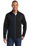 Sport-Tek® - Sport-Wick® Stretch Contrast Full-Zip Jacket with Greif Logo - Men's