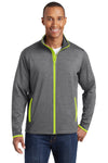 Sport-Tek® - Sport-Wick® Stretch Contrast Full-Zip Jacket with Greif Logo - Men's
