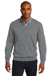 Port Authority® - V-Neck Sweater with Greif Logo - Men's